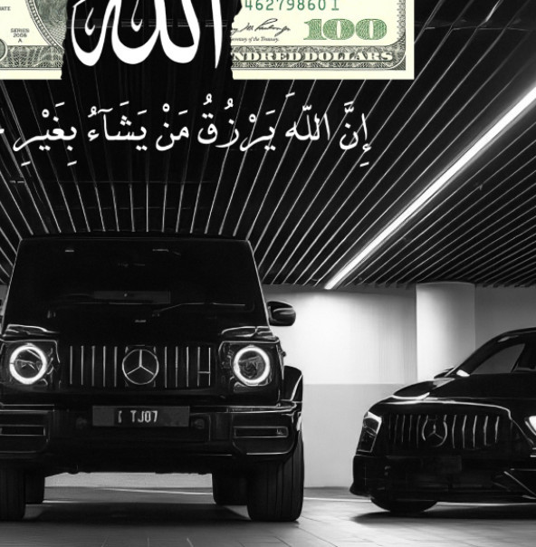تابلو رزق روزی الله دلار- طرح ماشین- کد 3