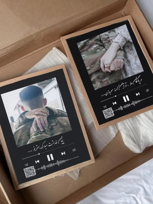 تابلو عکس سربازی پایان خدمت